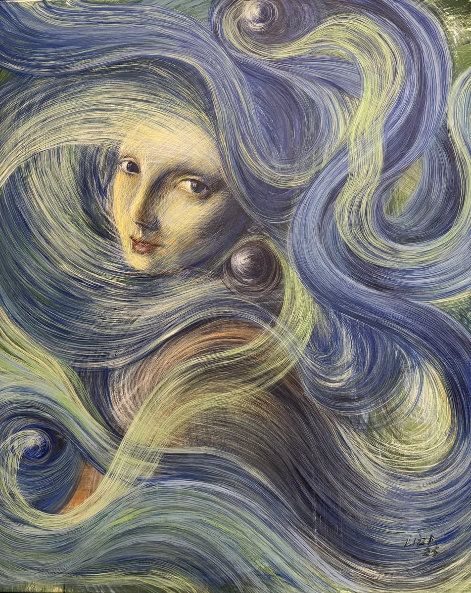 The Celestial Girl with the Pearl Earring